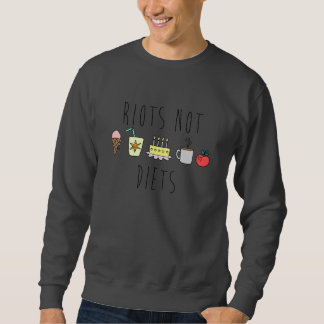 Aufstand-nicht Diäten Crewneck Sweatshirt