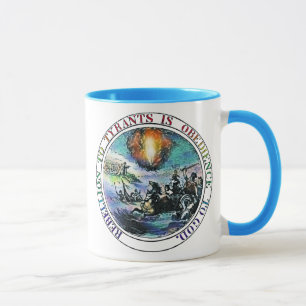 Aufstand zu den Tyrannen ist Gehorsam zum Gott Tasse
