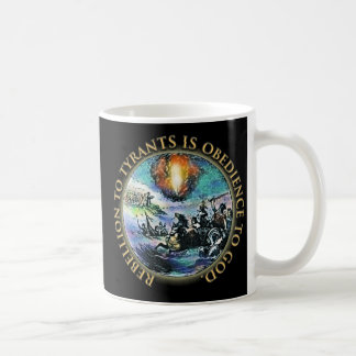 Aufstand zu den Tyrannen ist Gehorsam zum Kaffeetasse