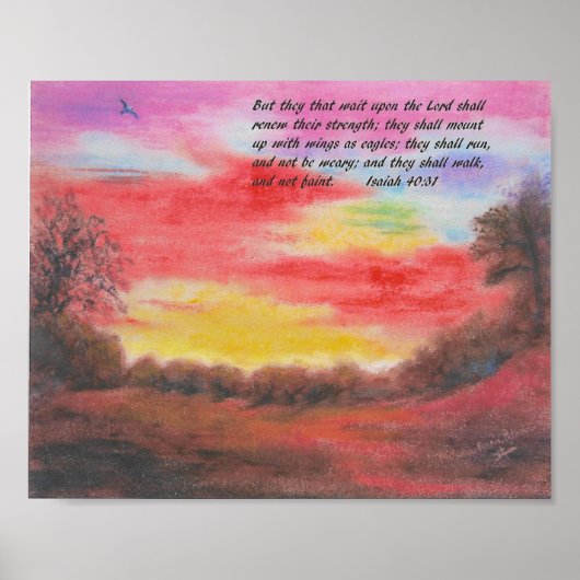 Aufstehen als Eagles Sunrisev Poster (Vorne)