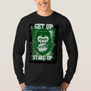 Aufstehen, aufstehen - Gorilla-Motivation T-Shirt