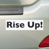 Aufstehen! Autoaufkleber (Auf Auto)