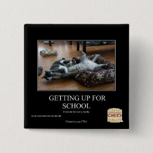 Aufstehen für Schule Button