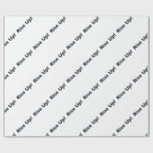 Aufstehen! Geschenkpapier (Flach)