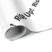 Aufstehen! Geschenkpapier (Rolleneckpunkt)