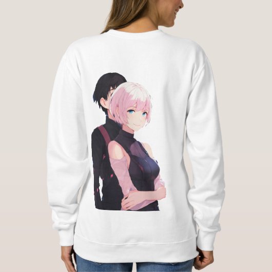 Aufstehen, Liebe zuerst. Sweatshirt (Rückseite)