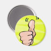 Aufstehen Magnet (Vorderseite/Rückseite)