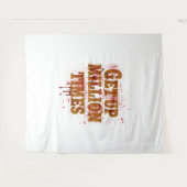 Aufstehen Millionen Mal | Die besten inspirierende Wandteppich (Vorderseite (Horizontal))