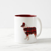 Aufstehen, Raten jagen Zweifarbige Tasse (VorderseiteRechts)