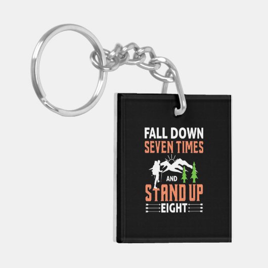 Aufstehen Schlüsselanhänger (Vorderseite links)