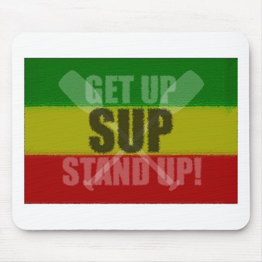 Aufstehen, SUP-Mousepad Mousepad (Vorne)