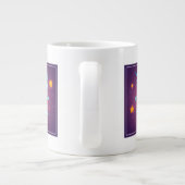 Aufstehen und anfangen, Ihren Träumen zu folgen Jumbo-Tasse (Rückseite)