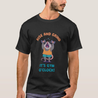 AUFSTEHEN UND MÜHLEN ES IST UHR DER TURNHALLE T-Shirt