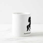 Aufstehen und zählen kaffeetasse (Mittel)