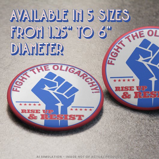 Aufstehen & Widerstehen - Bekämpfen Sie die Oligar Button
