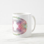 Aufstehen. Wing nach unten. Kaffeetasse (VorderseiteRechts)