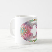 Aufstehen. Wing nach unten. Kaffeetasse (Vorderseite Links)
