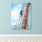 Aufsteigen auf den Himmel Leinwanddruck (Insitu (Holzboden))