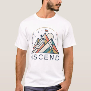 Aufsteigen Erheben Erfolgreich sein Erhöhen Motiva T-Shirt