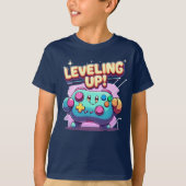 Aufsteigen! Niedlich Gaming Controller Kawaii T-Sh T-Shirt (Vorderseite)