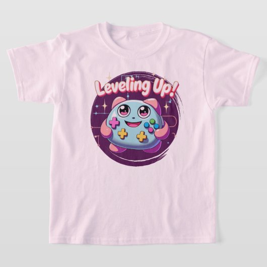 Aufsteigen! Niedlich Gaming Controller Kawaii T-Sh T-Shirt (Ablage )