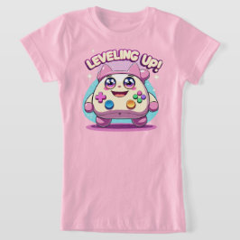 Aufsteigen! Niedlich Gaming Controller Kawaii T-Sh T-Shirt