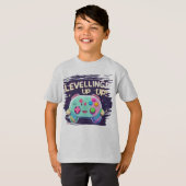 Aufsteigen! Niedlich Gaming Controller Kawaii T-Sh T-Shirt (Vorne ganz)