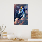 Aufsteigen. Poster (Küche)