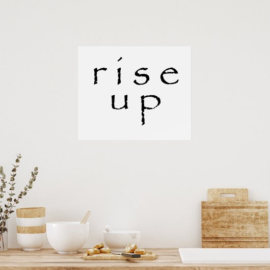 aufsteigen poster (Küche)