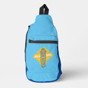 aufsteigen und glänzen crossbody bag