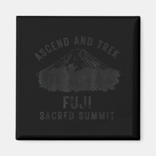 Aufsteigen und Trekking Fuji heiliger Gipfel Wande Magnet