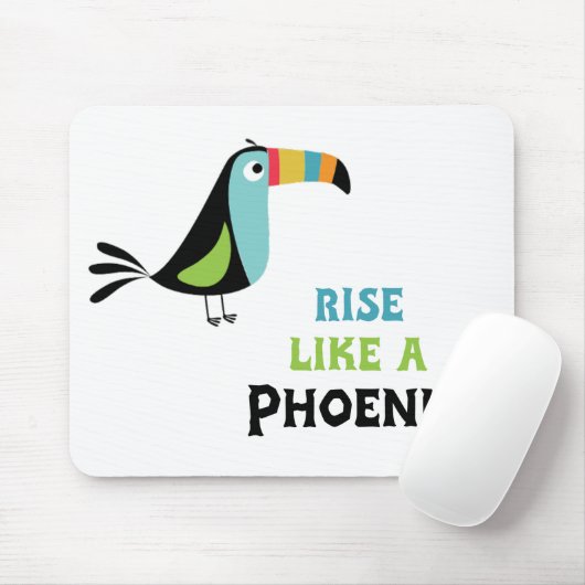 Aufsteigen wie ein Phönix Mousepad (Mit Mouse)