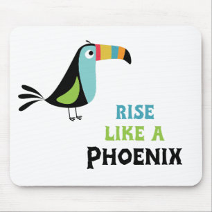 Aufsteigen wie ein Phönix Mousepad