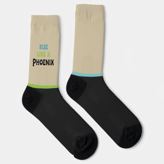 Aufsteigen wie ein Phönix Socken (Rechts)
