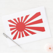 Aufsteigende Aufkleber für die japanische Flagge (Umschlag)