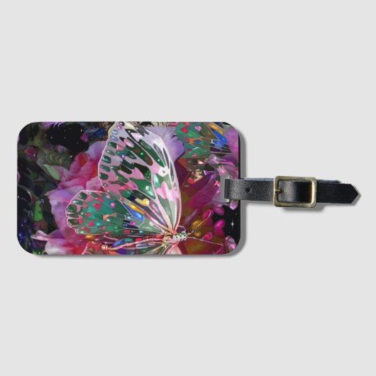 Aufsteigende Dämmerung Gepäckanhänger (Vorderseite (Horizontal))