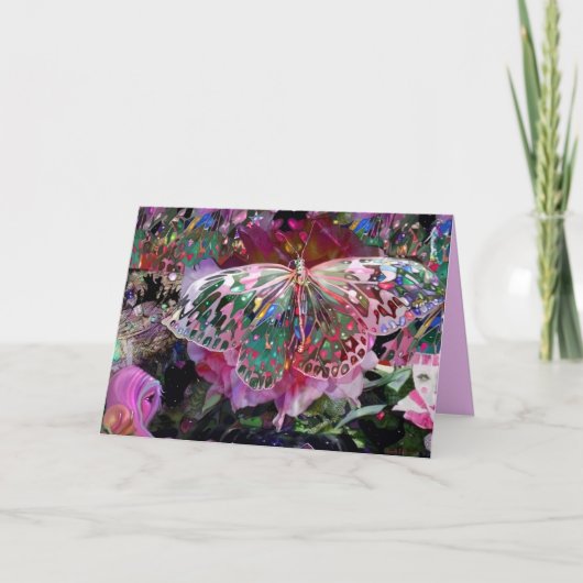 Aufsteigende Dämmerung Karte (Vorderseite)