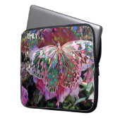 Aufsteigende Dämmerung Laptopschutzhülle (Vorderseite Links)