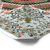 Aufsteigende Sonne oder "Stern von Bethlehem" Poster (Ecke)