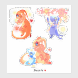 Aufsteigende Sternkleber Aufkleber