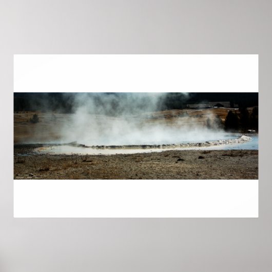 Aufsteigender Druck Poster (Vorne)