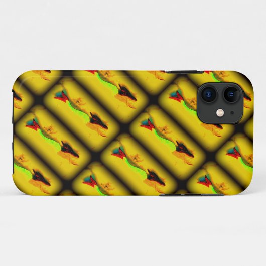 aufsteigender Meerjungfrauenfall Case-Mate iPhone Hülle (Rückseite (Horizontal))