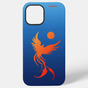 Aufsteigender Phönix in Flammen iPhone 12 Pro Max Hülle