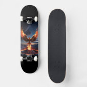 Aufsteigender Phönix Skateboard (Vorderseite)