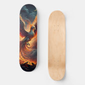 Aufsteigender Phönix Skateboard (Vorderseite)