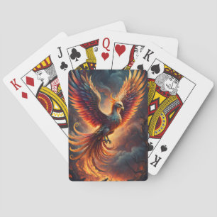 Aufsteigender Phönix Spielkarten