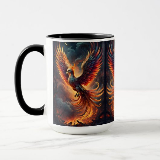 Aufsteigender Phönix Tasse (Links)