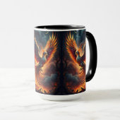Aufsteigender Phönix Tasse (VorderseiteRechts)