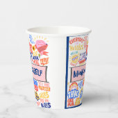 AUFSTELLEN - LIEBE SELBST PAPIERZÜGE PAPPBECHER (Links)