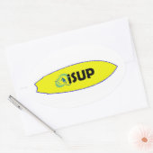 AUFSTELLUNG OVALER AUFKLEBER (Umschlag)